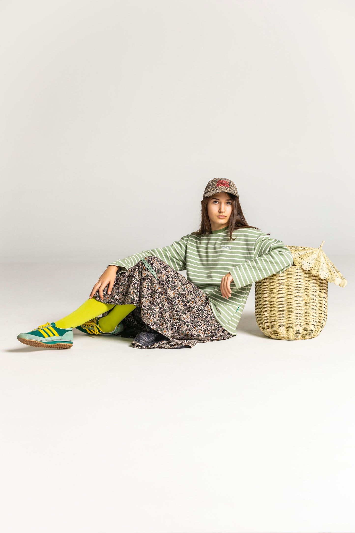 FOREST BLOOM - Viscose Skirt