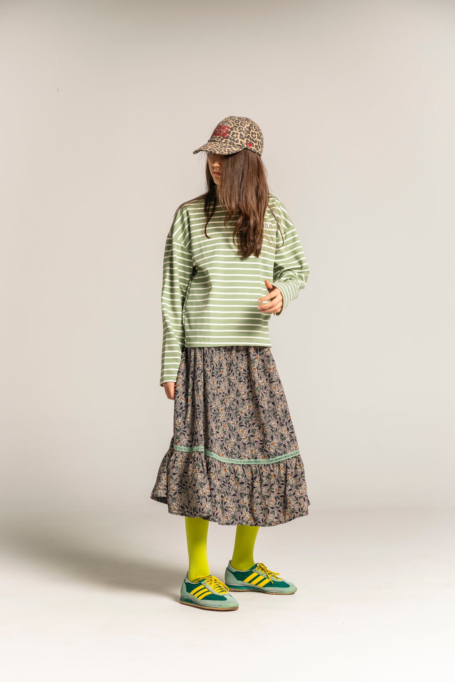 FOREST BLOOM - Viscose Skirt