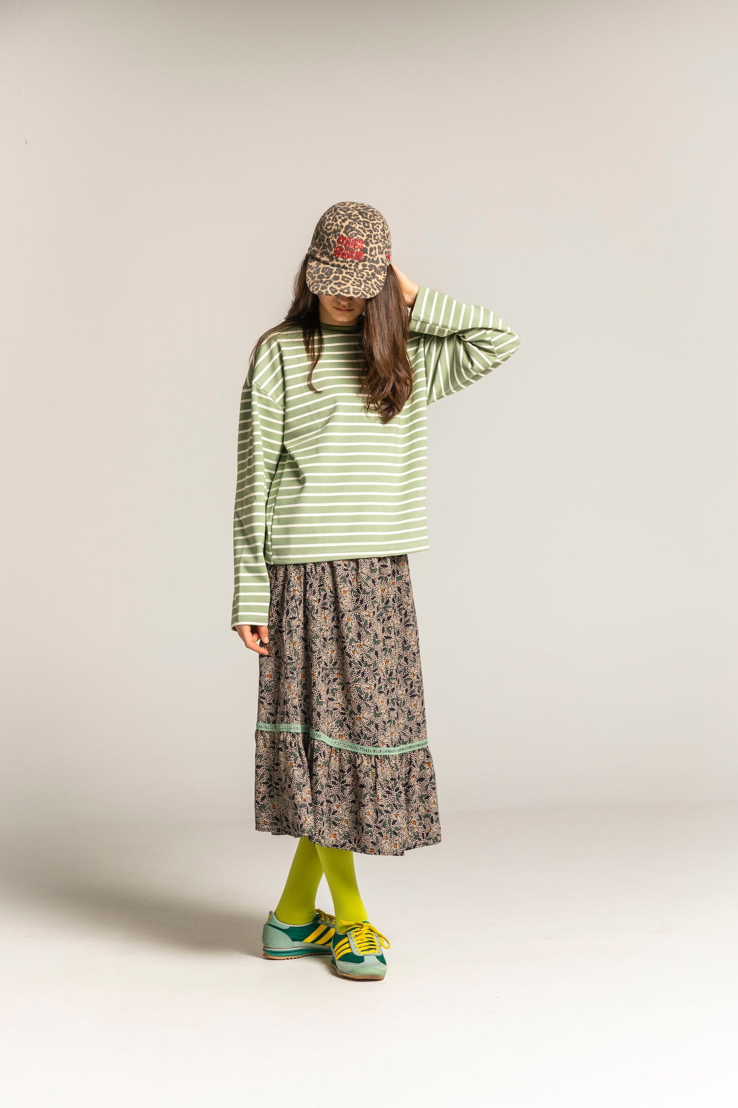 FOREST BLOOM - Viscose Skirt