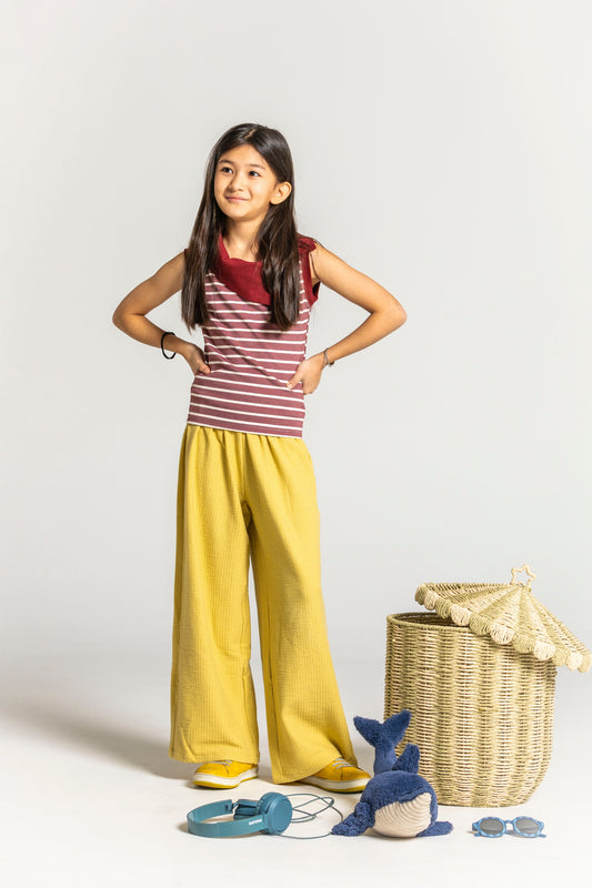 BERRY COLLAR - Sleeveless Top