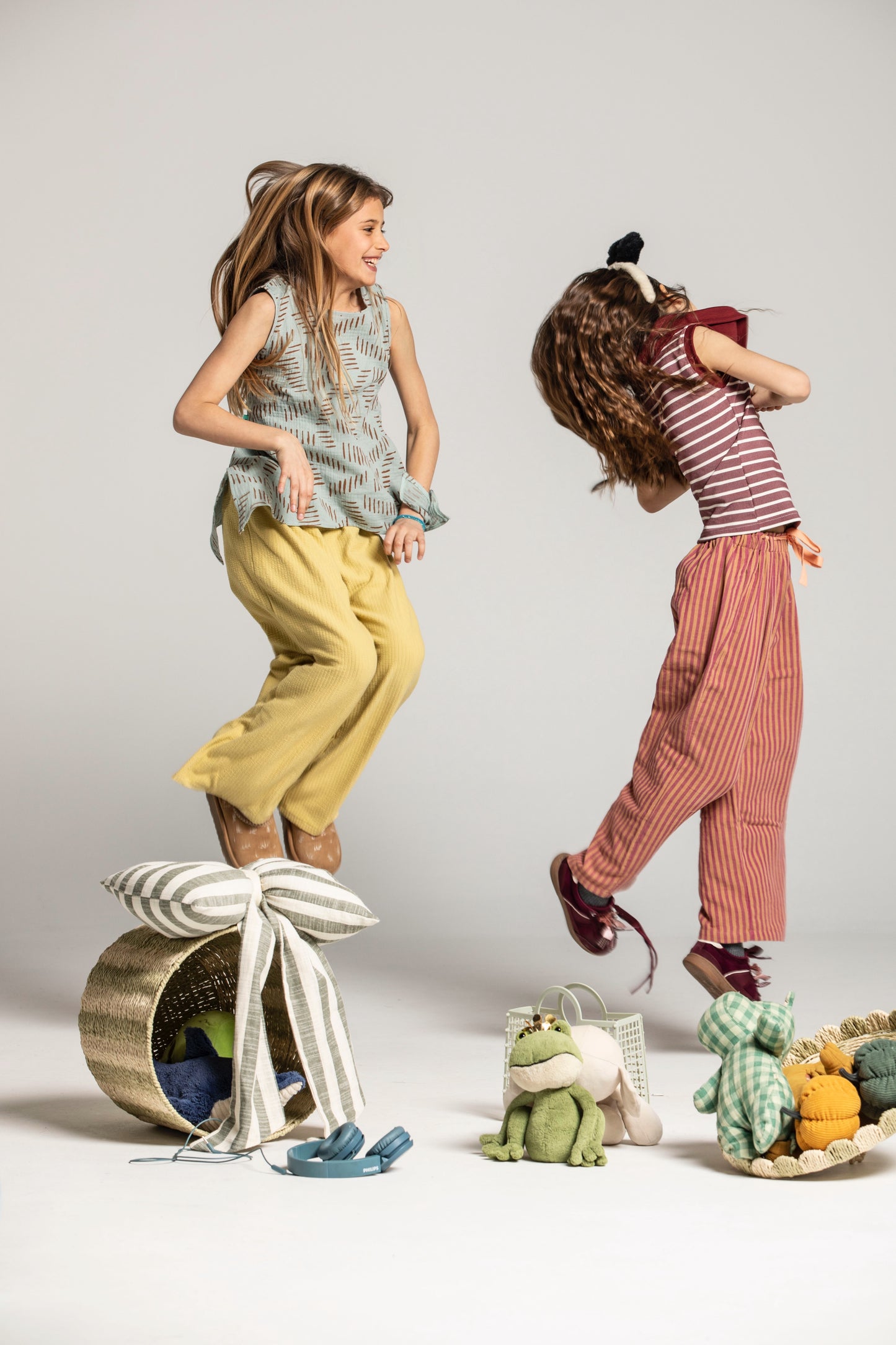 SUNSET STRIPE Trousers