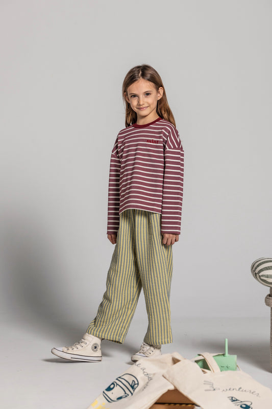 HORIZON STRIPE  Trousers