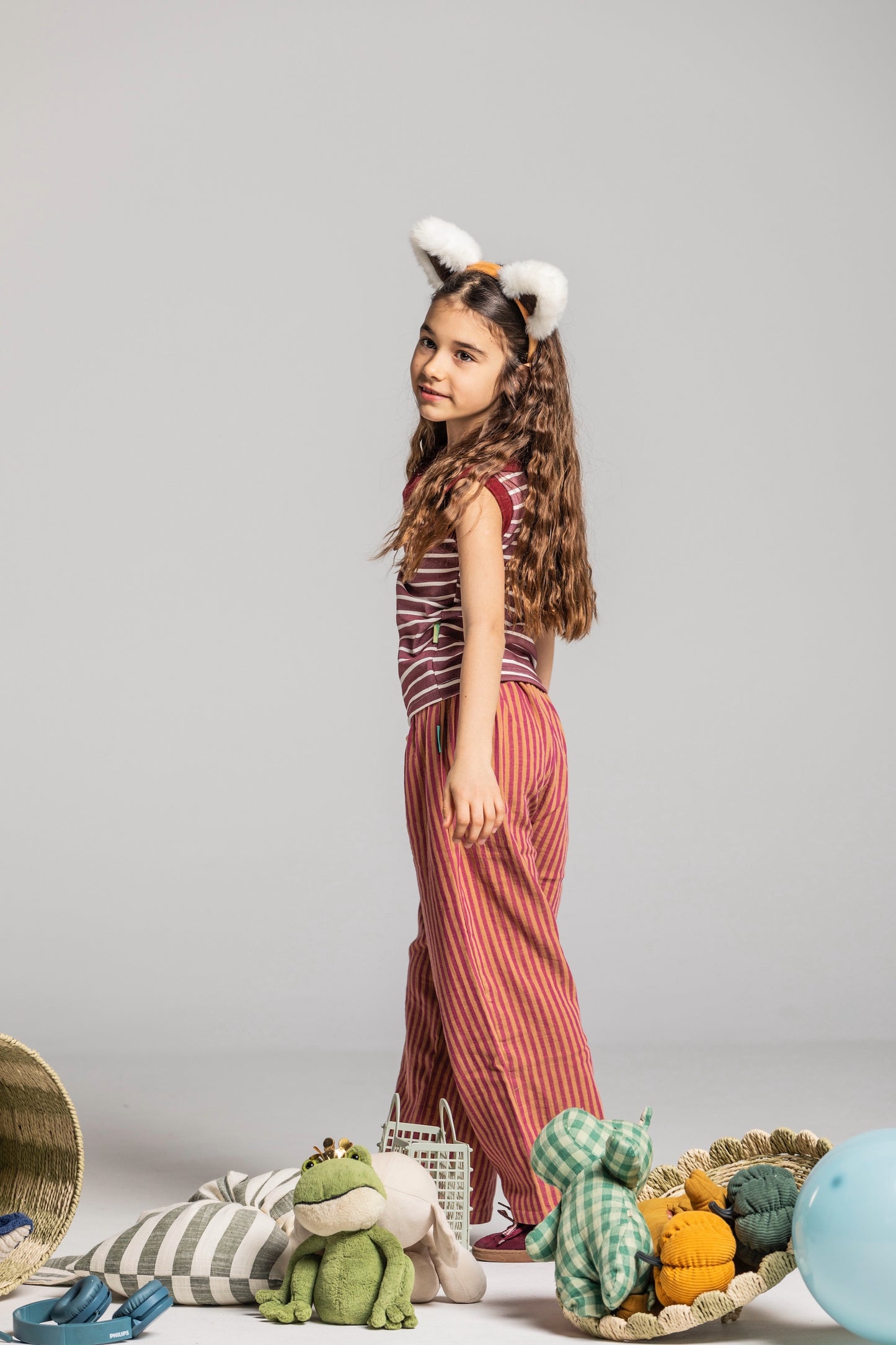 SUNSET STRIPE Trousers