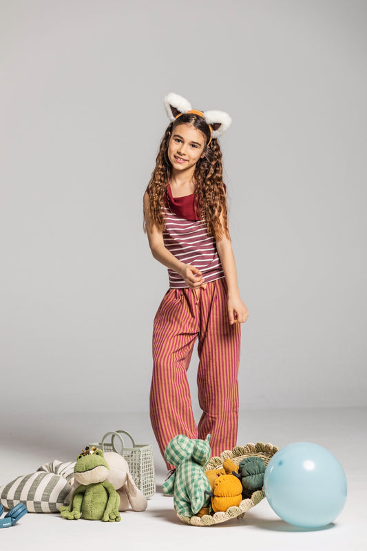 SUNSET STRIPE Trousers