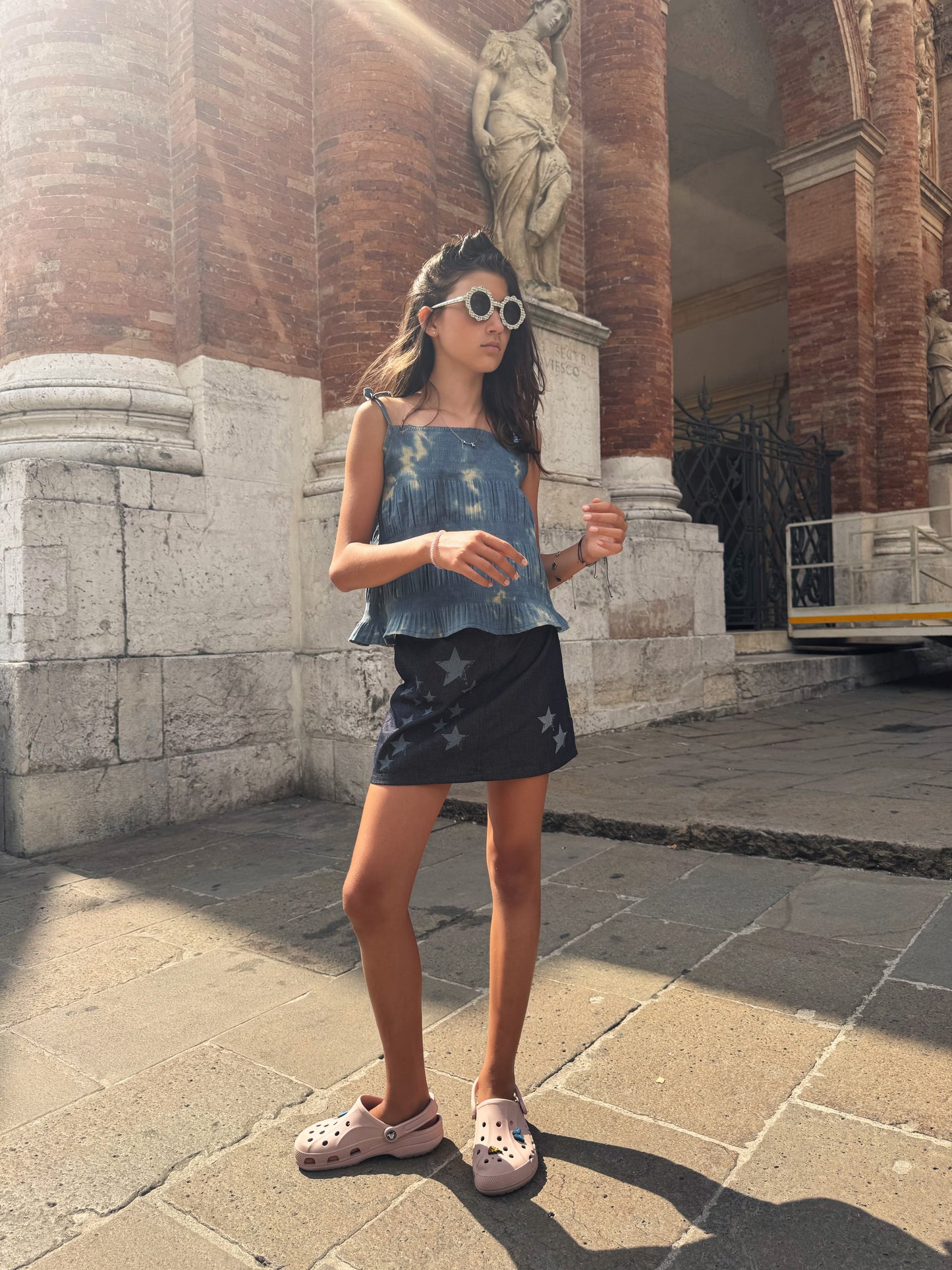 MINI STELLA Denim Skirt