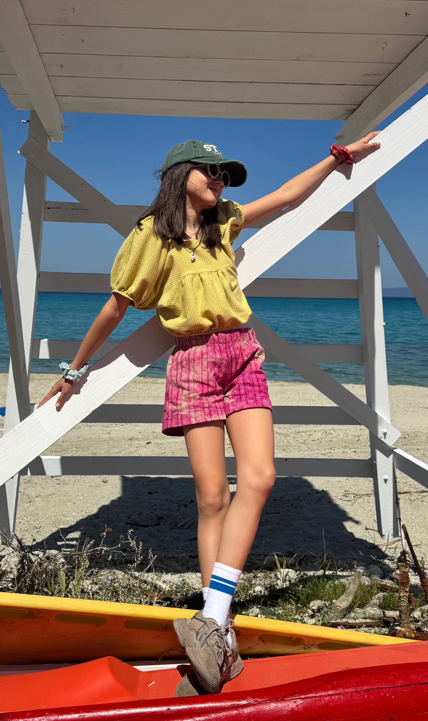 CHERRY BLOSSOM - Cotton Shorts