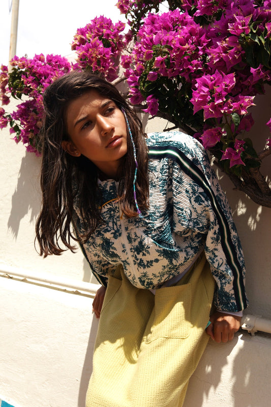 GREEN FIELDS - Bomber Jacket/Sweatshirt